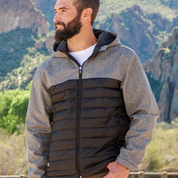 Men's Pinnacle Soft Shell Puffer Jacket Thumbnail