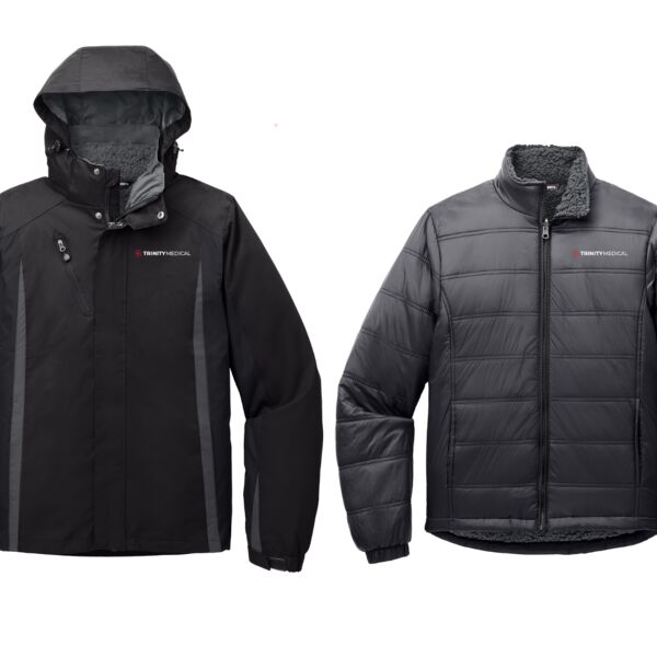 Colorblock Black/Magnet 3 in 1 Jacket (Trinity) Thumbnail